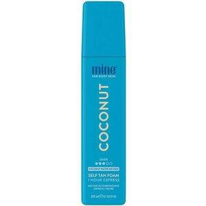 Minetan Samoopalovací pěna pro ultra tmavé opálení Coconut (Water Self Tan Foam) 200 ml obraz