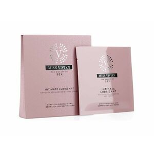 Miss Vivien Jednorázový lubrikační gel Strawbery & Cream (Intimate Lubricant) 3 x 6 ml obraz