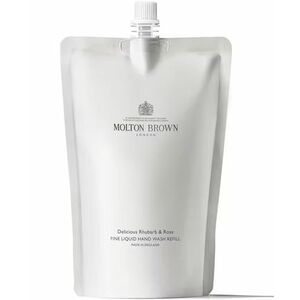 Molton Brown Náhradní náplň pro tekuté mýdlo na ruce Delicious Rhubarb & Rose (Fine Liquid Hand Wash Refill) 400 ml obraz