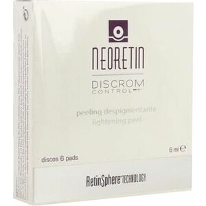 NEORETIN Exfoliační pleťové tampony Discrom Control (Lightening Peel Pads) 6 ks obraz