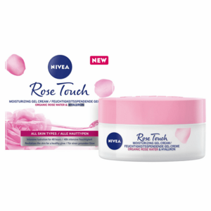 Nivea Hydratační denní gel-krém Rose Touch (Moisturizing Gel-Cream) 50 ml obraz