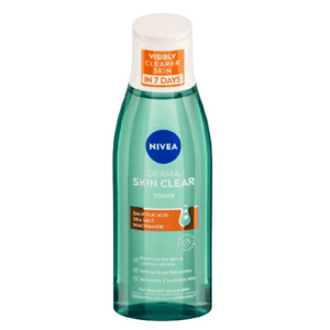 Nivea Čisticí pleťová voda Derma Skin Clear (Toner) 200 ml obraz