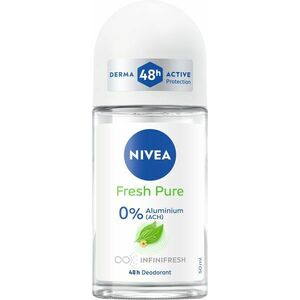 Nivea Kuličkový deodorant Pure & Natural Jasmín (Deodorant Roll-On) 50 ml obraz