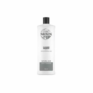 Nioxin Čisticí šampon pro jemné mírně řídnoucí přírodní vlasy System 1 (Shampoo Cleanser System 1) 1000 ml obraz
