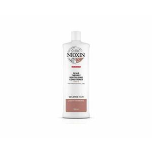 Nioxin Revitalizér pokožky pro jemné barvené mírně řídnoucí vlasy System 3 (Conditioner System 3) 1000 ml obraz