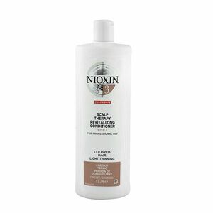 Nioxin Revitalizér pokožky pro jemné barvené mírně řídnoucí vlasy 3D System 3 Color Safe (Scalp Therapy Revitalizing Conditioner) 1000 ml obraz