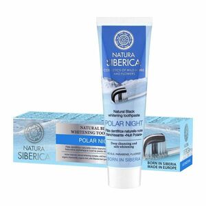 Natura Siberica Přírodní bělicí zubní pasta Polar Night (Natural Black Whitening Toothpaste) 100 g obraz