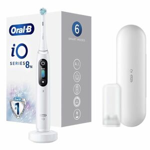 Oral B Elektický zubní kartáček iO8 Series White Alabaster obraz