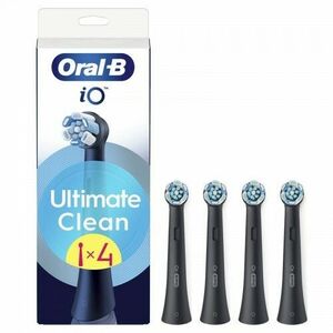 Oral B Kartáčkové hlavice iO Ultimate Clean Black 4 ks obraz
