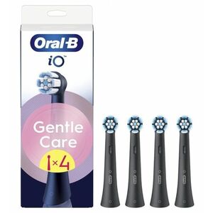 Oral B Kartáčkové hlavice iO Gentle Care Black 4 ks obraz