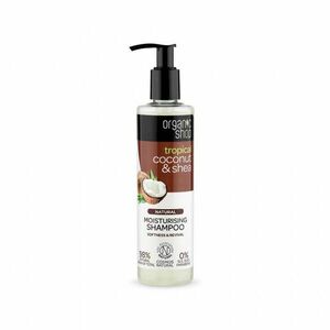 Organic Shop Hydratační šampon Tropical Coconut & Shea (Moisturising Shampoo) 280 ml obraz