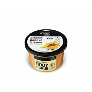 Organic Shop Tělový peeling Organic Papaya & Sugar (Body Scrub) 250 ml obraz
