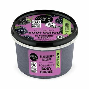 Organic Shop Vyhlazující tělový peeling Ostružina a cukr (Polishing Body Scrub) 250 ml obraz