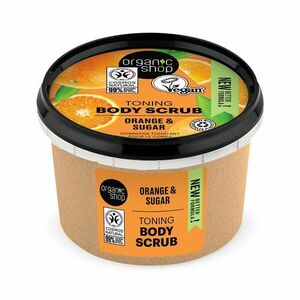 Organic Shop Tonizující tělový peeling Pomeranč a cukr (Toning Body Scrub) 250 ml obraz