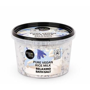 Organic Shop Relaxační koupelová sůl Rýžové mléko (Relaxing Bath Salt) 300 g obraz
