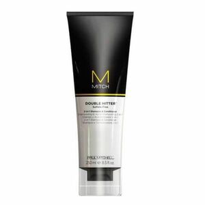 Paul Mitchell Bezsulfátový pečující šampon a kondicionér 2v1 Mitch (Double Hitter Sulfate-Free 2 In 1 Shampoo & Conditioner) 250 ml obraz