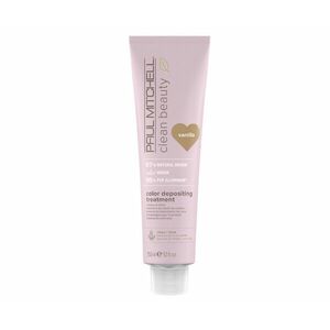 Paul Mitchell Tónovací maska na vlasy Clean Beauty Vanilla (Color Depositing Treatment) 150 ml obraz