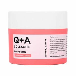 Q+A Tělové máslo s kolagenem (Body Butter) 200 ml obraz