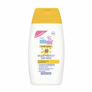 Sebamed Mléko na opalování bez parfemace OF 50+ Baby (Multi Protect Sun Milk) 200 ml obraz