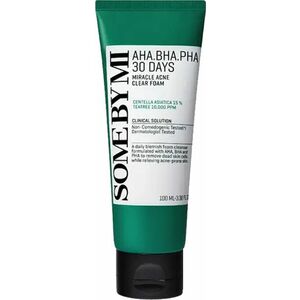 Some By Mi Čisticí pleťová pěna AHA BHA PHA 30 Days (Miracle Acne Clear Foam) 100 ml obraz