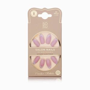 SOSU Cosmetics Umělé nehty Frenchie (Salon Nails) 24 ks obraz