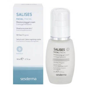 Sesderma Hydratační gelový krém pro mastnou pleť se sklonem k akné Salises (Moisturizing Gel Cream) 50 ml obraz