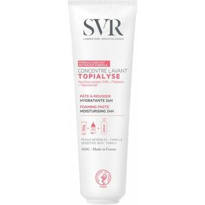 SVR Mycí pěnivá pasta pro citlivou a suchou pokožku Topialyse (Foaming Paste Moisturizing 24H) 100 ml obraz