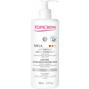 Topicrem Rozjasňující tělové mléko pro citlivou pokožku MELA (Unifying Ultra-Moisturising Milk) 500 ml obraz