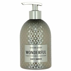 Vivian Gray Tekuté mýdlo na ruce Wonderful Grey Amber (Liquid Soap) 500 ml obraz
