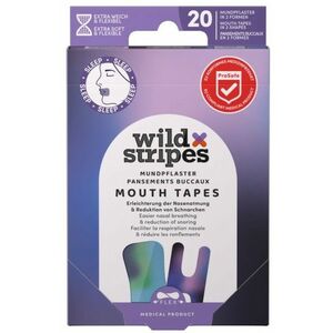 Wild Stripes Náplasti na ústa pro podporu nosního dýchání během noci Sunset (Mouth Patches) 20 ks obraz