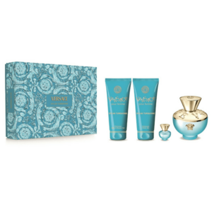 Versace Dylan Turquoise - EDT 100 ml + tělový gel 100 ml + sprchvý gel 100 ml + EDP 5 ml obraz