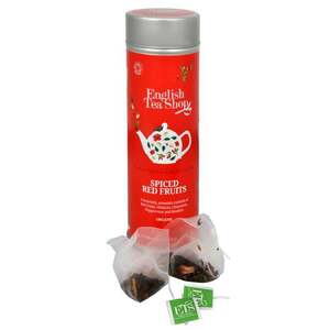 English Tea Shop Kořeněné červené ovoce BIO 15 pyramidek v plechovce obraz