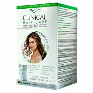 Clinical Hair-care 90 tobolek + Arganový olej 20 ml obraz