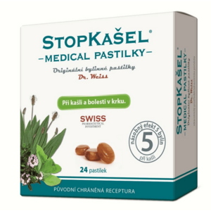 Simply You StopKašel Medical pastilky Dr. Weiss 24 pastilek obraz