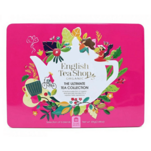 English Tea Shop Dárková sada The Ultimate růžová BIO v plechové kazetě 36 sáčků obraz