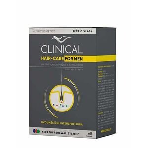 Clinical Clinical Hair - Care for men 60 tobolek – kúra na 2 měsíce obraz