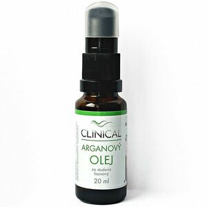 Clinical Arganový olej lisovaný za studena 20 ml obraz