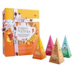 English Tea Shop Dárková kolekce Super goodness oranžová BIO 12 pyramidek obraz
