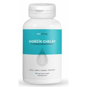 MOVit Energy Hořčík B6 Chelát 100 mg 90 veganských kapslí obraz