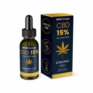 MOVit Energy CBD 15% Full Spectrum konopný olej 10 ml obraz