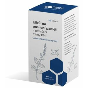 Purus Meda Elixír na posílení paměti a potlačení trémy PM 60 tablet obraz