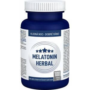 Clinical Melatonin Herbal 100 tbl. obraz