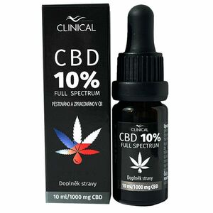 Clinical CBD 10% Full Spectrum 1000 mg 10 ml obraz