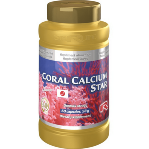 STARLIFE Coral calcium star 60 kapslí obraz