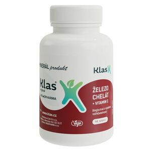 Klas Železo chelát 90 tablet obraz