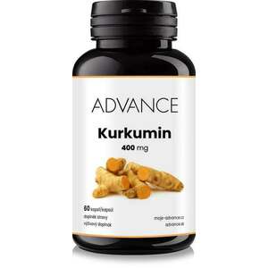 Advance nutraceutics Kurkumin 60 kapslí 400 mg obraz