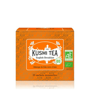 Kusmi Tea English Breakfast 20 mušelínových sáčků BIO 40 g obraz