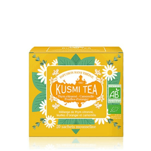 Kusmi Tea Tymián, pomerančové květy a heřmánek 20 sáčků, 24 g obraz