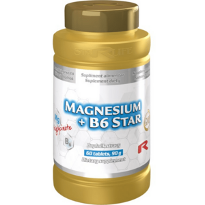 STARLIFE Magnesium + B6 STAR 60 tablet obraz