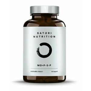 SATORI NUTRITION Magnesium Bisglycinát MG + P-5-P 90 kapslí obraz